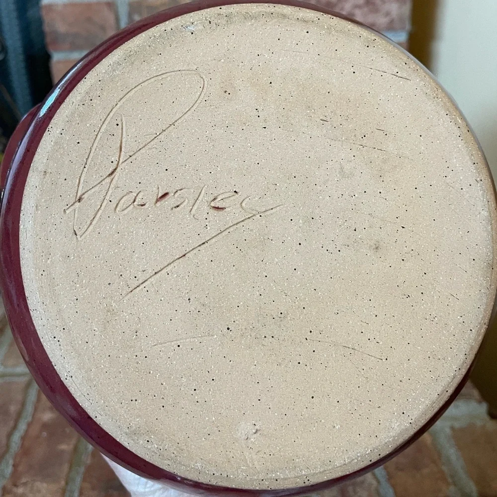 Parsley Pottery Stoneware Casserole Dish with Lid